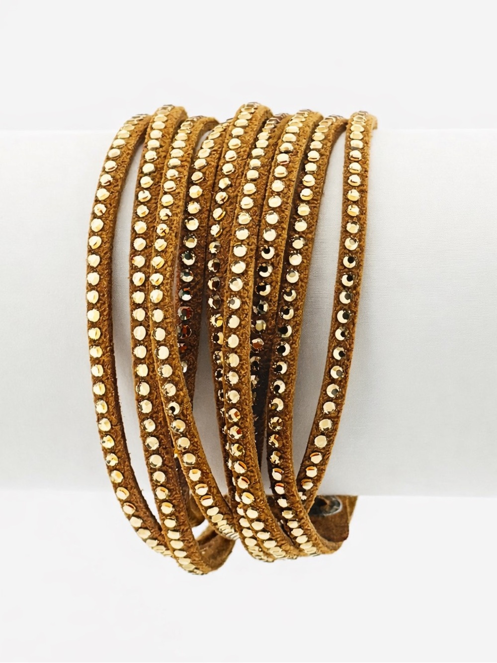 Wrap-Star Bracelet, Pecan 
Touchstone Crystal by Swarovski